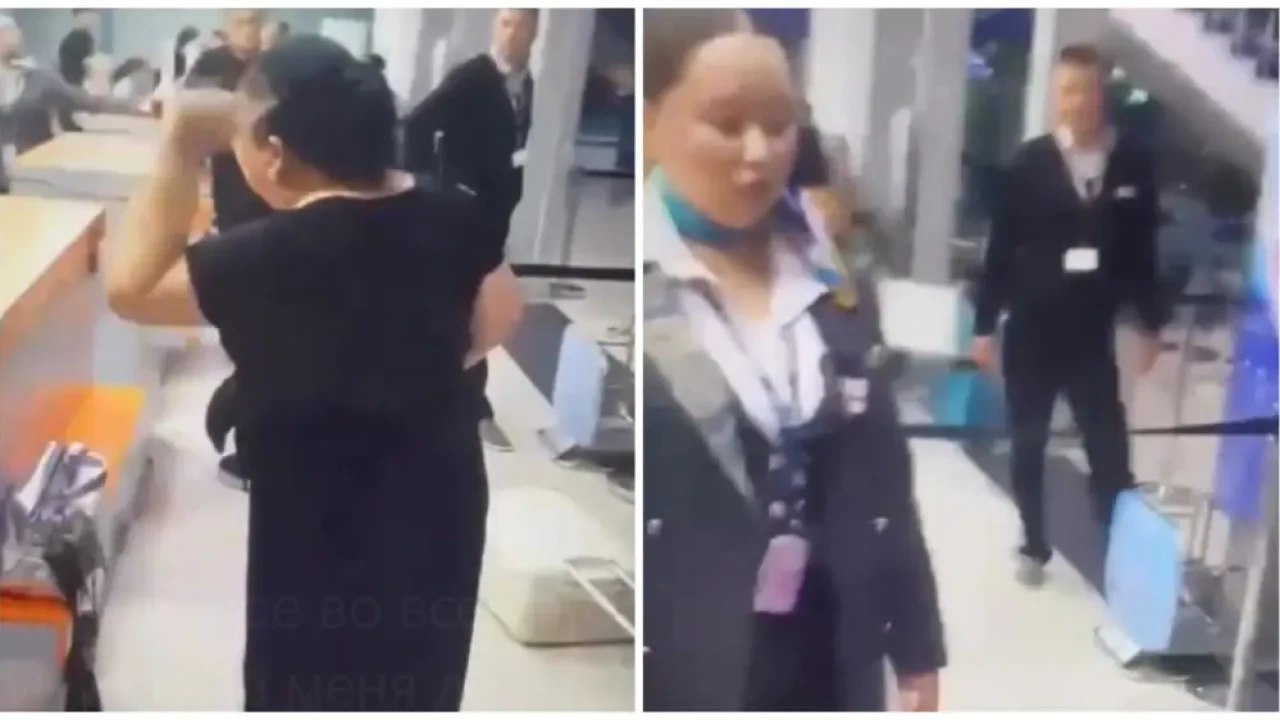 Атырау әуежайында қызметкерлерді балағаттаған Fly Arystan жолаушысы жазаланды