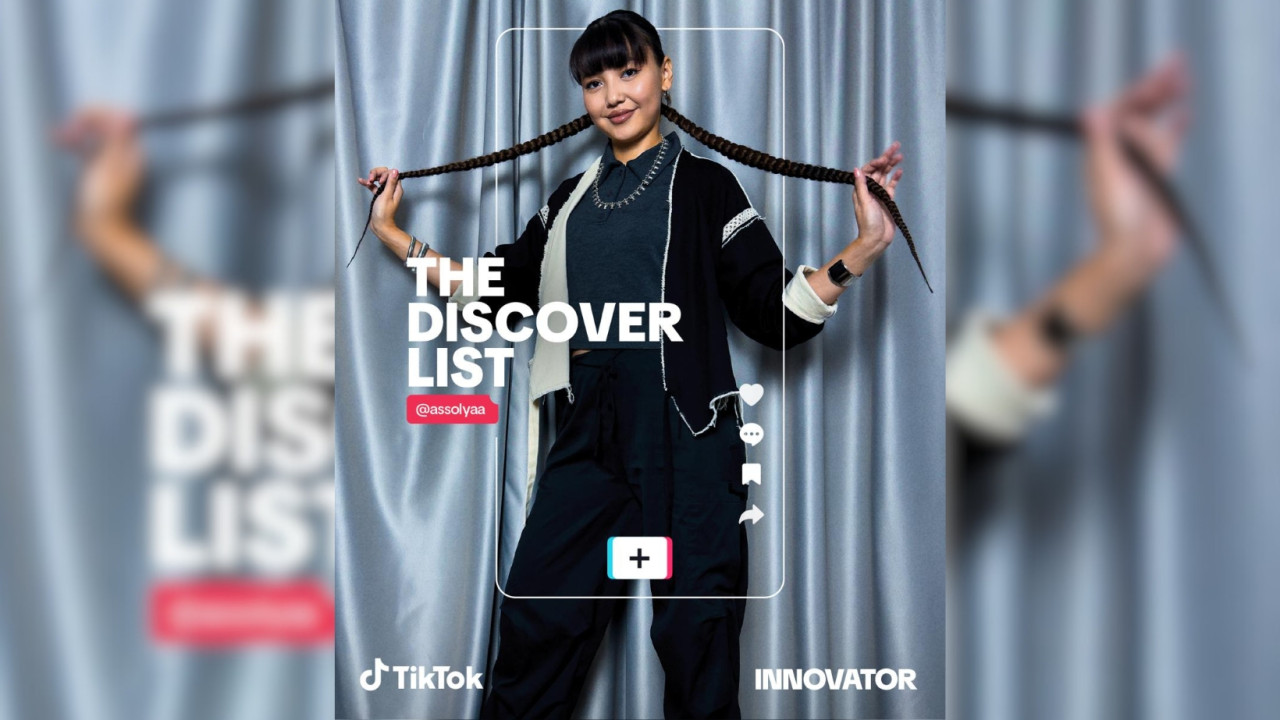 Казахстан в мировых трендах TikTok: художница Assolya представила страну в списке The Discover List 2026
