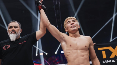 Қайсар Жауғашар Octagon 84 турнирінде уақытша чемпион атанды