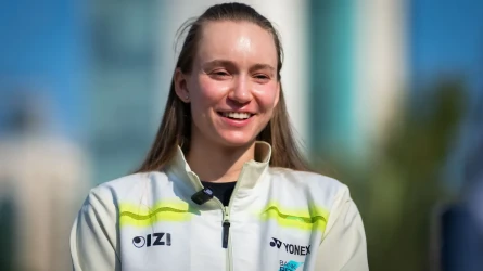 Елена Рыбакина удачно начала турнир с призовым фондом 4 млн долларов