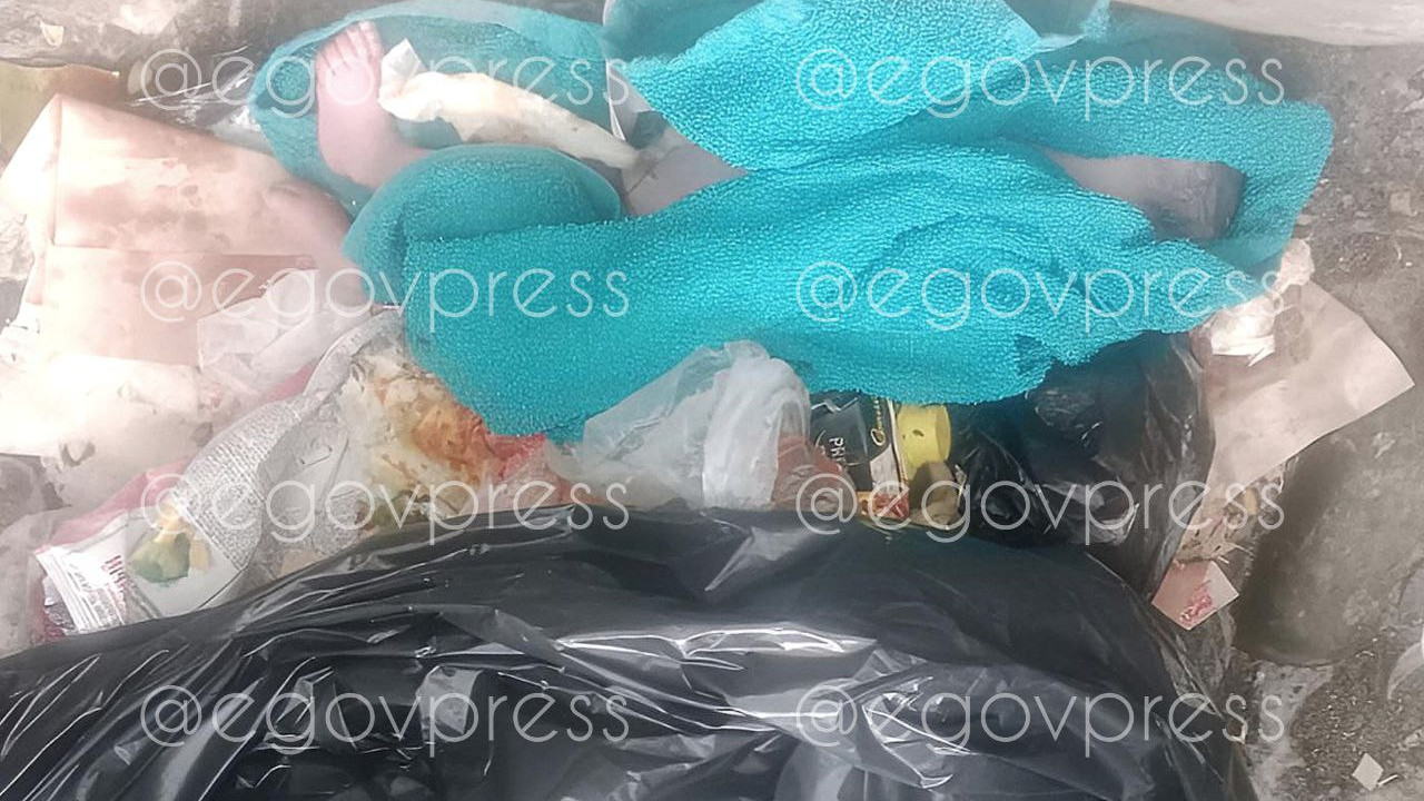 В Семее в мусорном контейнере найдено тело новорождённого