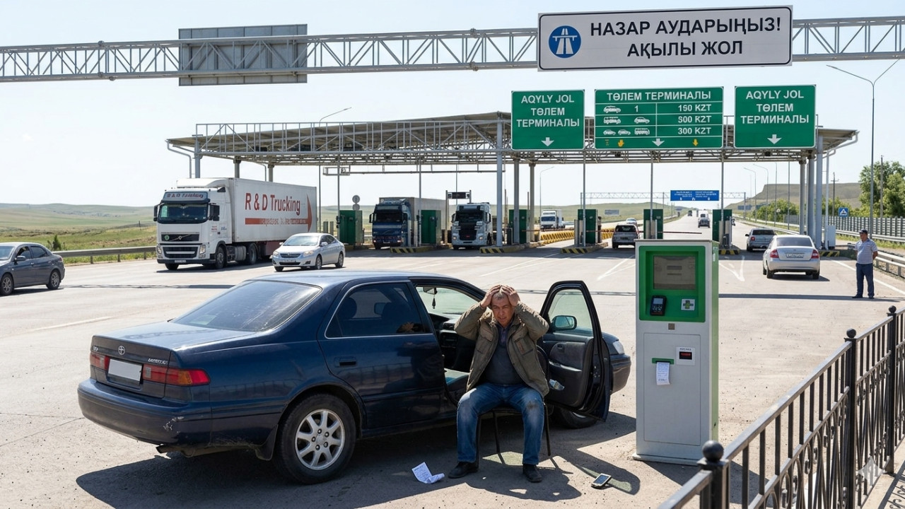 Штрафы на платных дорогах достигли 4 миллионов тенге