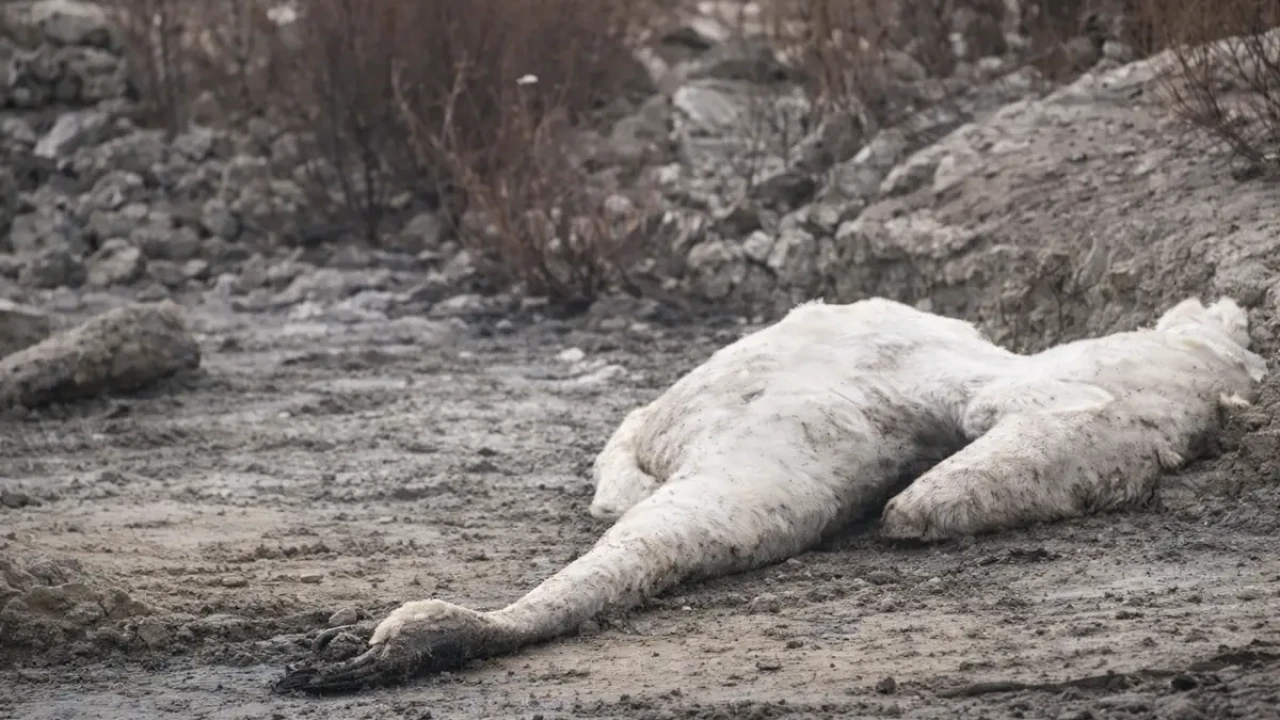 Каспий жағалауында аққулар жаппай қырылды