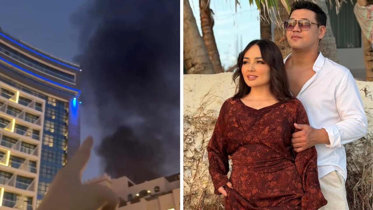 Жарылыстар мен түтін іздері: Жанболат пен Жазира Дубайда қалып қойды