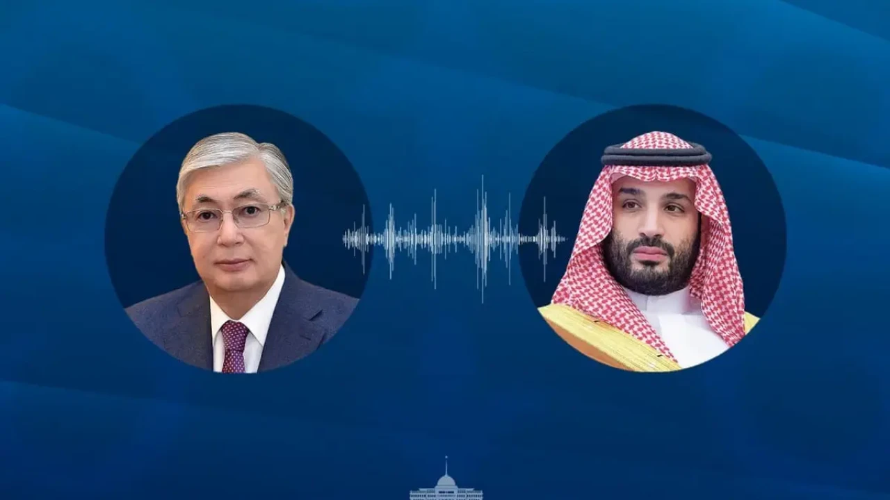 Токаев провёл телефонный разговор с наследным принцем Саудовской Аравии