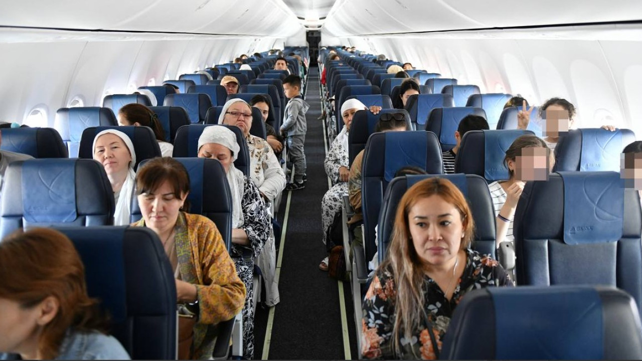 Из стран Ближнего Востока эвакуировали наших граждан в Казахстан