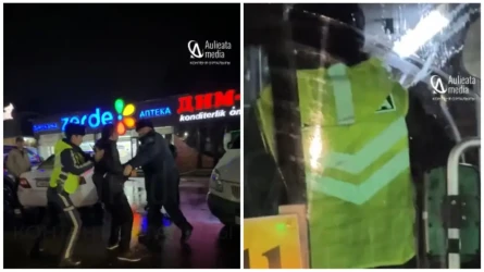 Таразда жолаушы автобус жүргізушісін пышақтады (ВИДЕО)