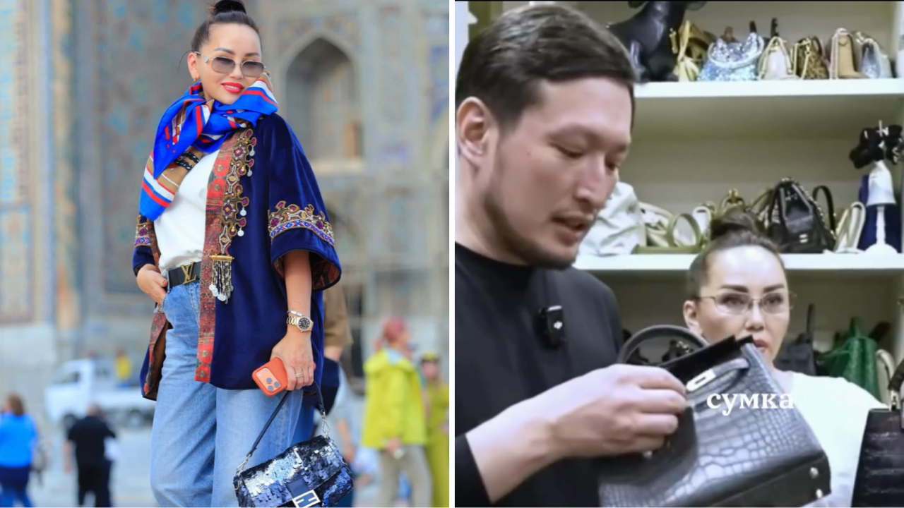 Стоимость сумок Баян Алагузовой превысила 200 млн тенге