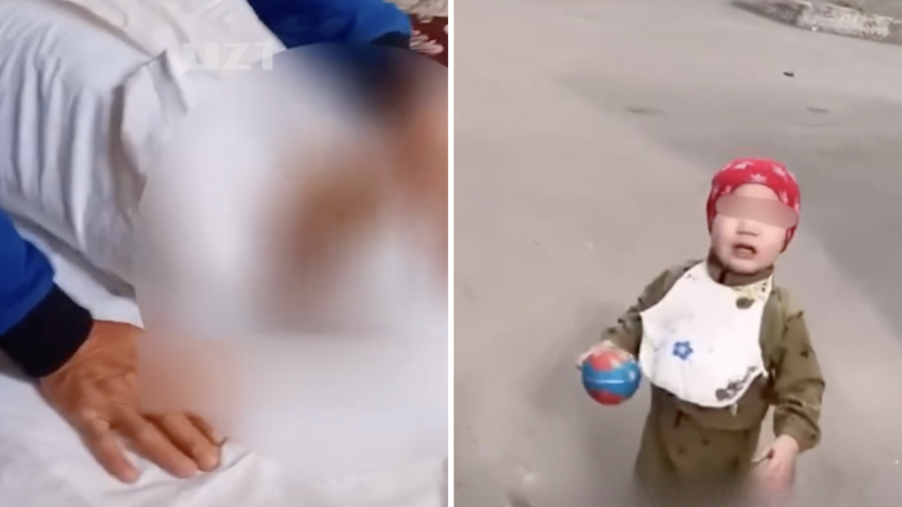 Күтушінің күйеуі 3 жастағы баланы ұрып өлтірді (ВИДЕО)