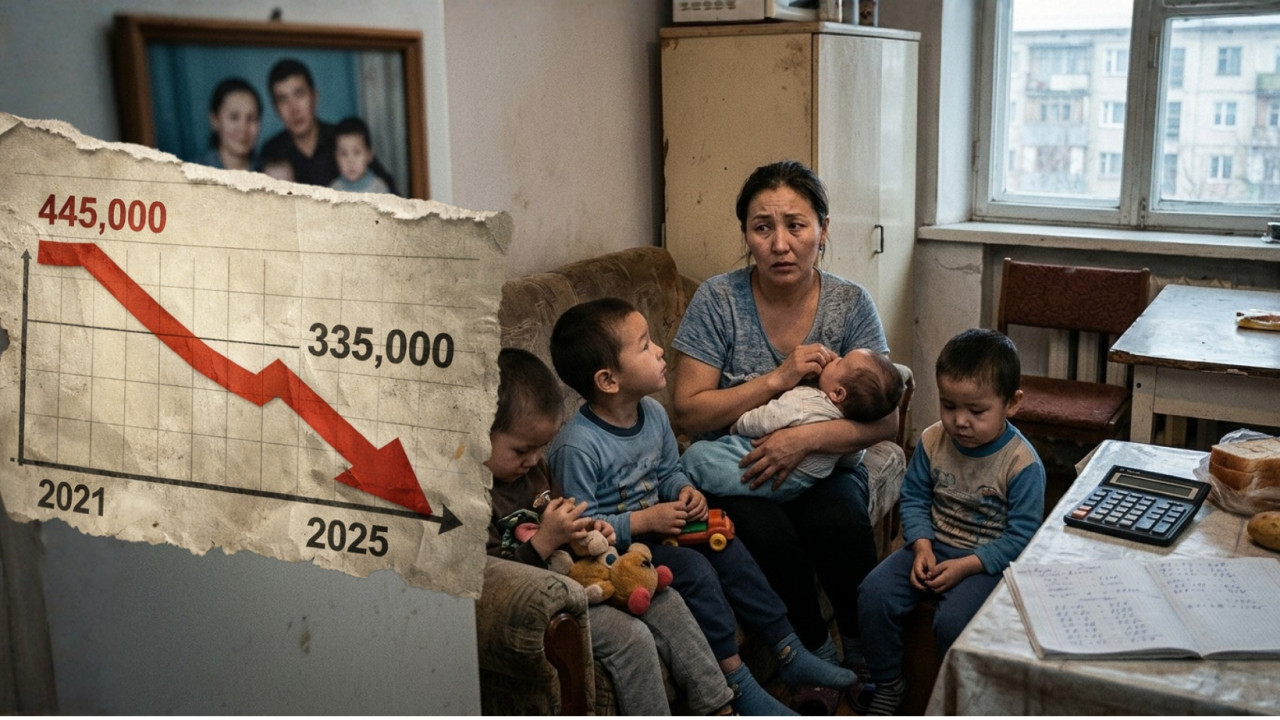 Қазақстанда «құрсақ құты» құлдырады: көпбалалылық — кедейліктің куәлігі ме?