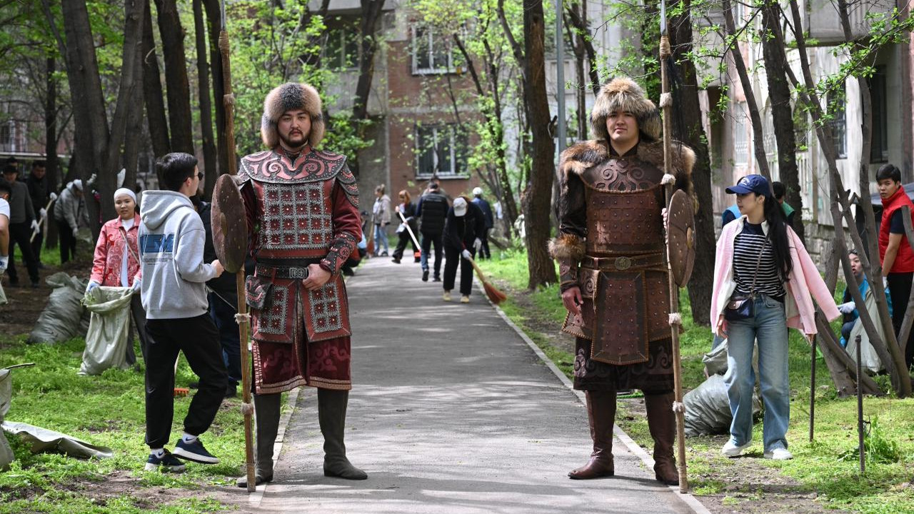 Алматыда «Мөлдір бұлақ» экологиялық акциясына 36 мыңнан астам тұрғын қатысты