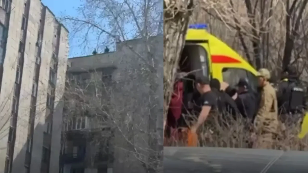 Өскеменде шатырға шыққан жалаңаш ер адам құтқарылды