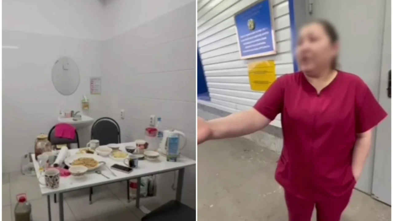 Сәтпаевта ауруханада ішімдік ішкен дәрігер жұмыстан қуылды (ВИДЕО)