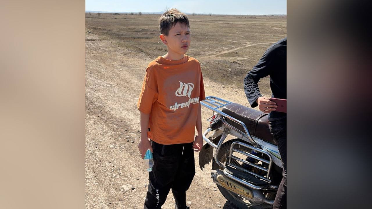 Қарағанды облысында айдалада жоғалған 13 жастағы бала тірі күйінде табылды