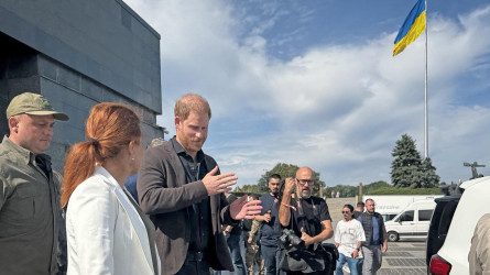 Принц Гарри с необъявленным визитом прибыл в Киев