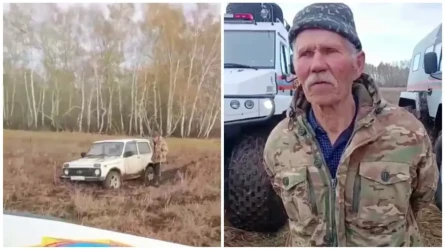 Пропавшего пенсионера нашли спасатели в Акмолинской области