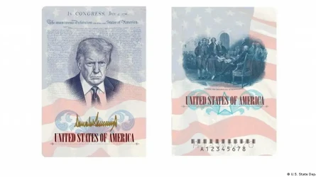 Портрет Трампа появится на обложке американских паспортов