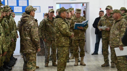 Бас штаб бастығы еліміздің шығысындағы гарнизондарда жауынгерлік дайындықтың ұйымдастырылуын тексерді