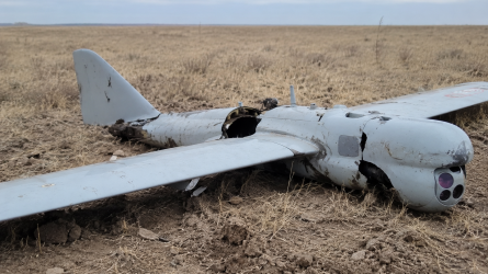Жамбыл облысында әскери дрон құлады