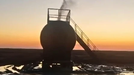 Маңғыстауда қараусыз қалған ұңғымадан газ шығып, экологиялық тексеру басталды