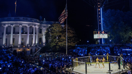 Ақ үй маңындағы UFC рекорд жаңартты
