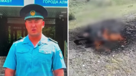 Кегендегі отқа оранған полицейдің өліміне қатысты жаңа деректер тарады