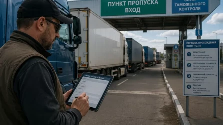 Что происходит на границе Казахстана и России: сотни фур застряли в многокилометровой очереди