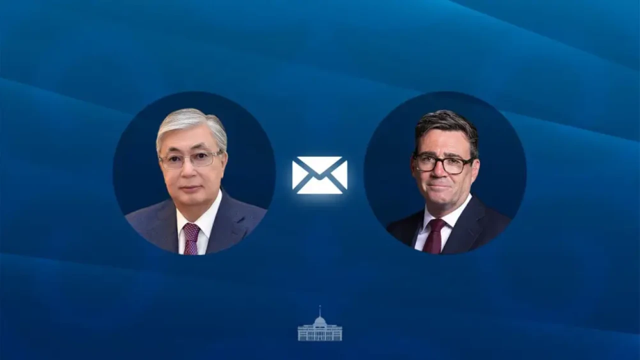 Токаев поздравил Эндрю Бернема с назначением на пост премьера Великобритании