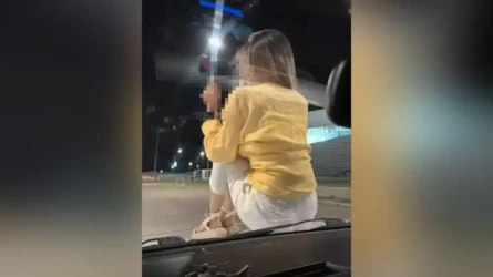 Опасный трюк ради видео закончился наказанием: в Семее оштрафовали двух девушек