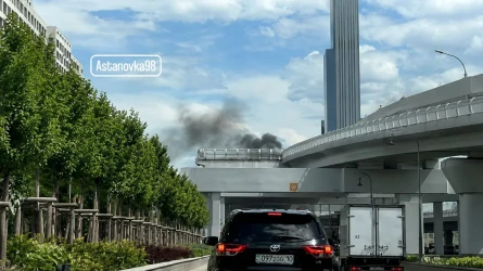 На линии Tarlan Astana произошёл пожар