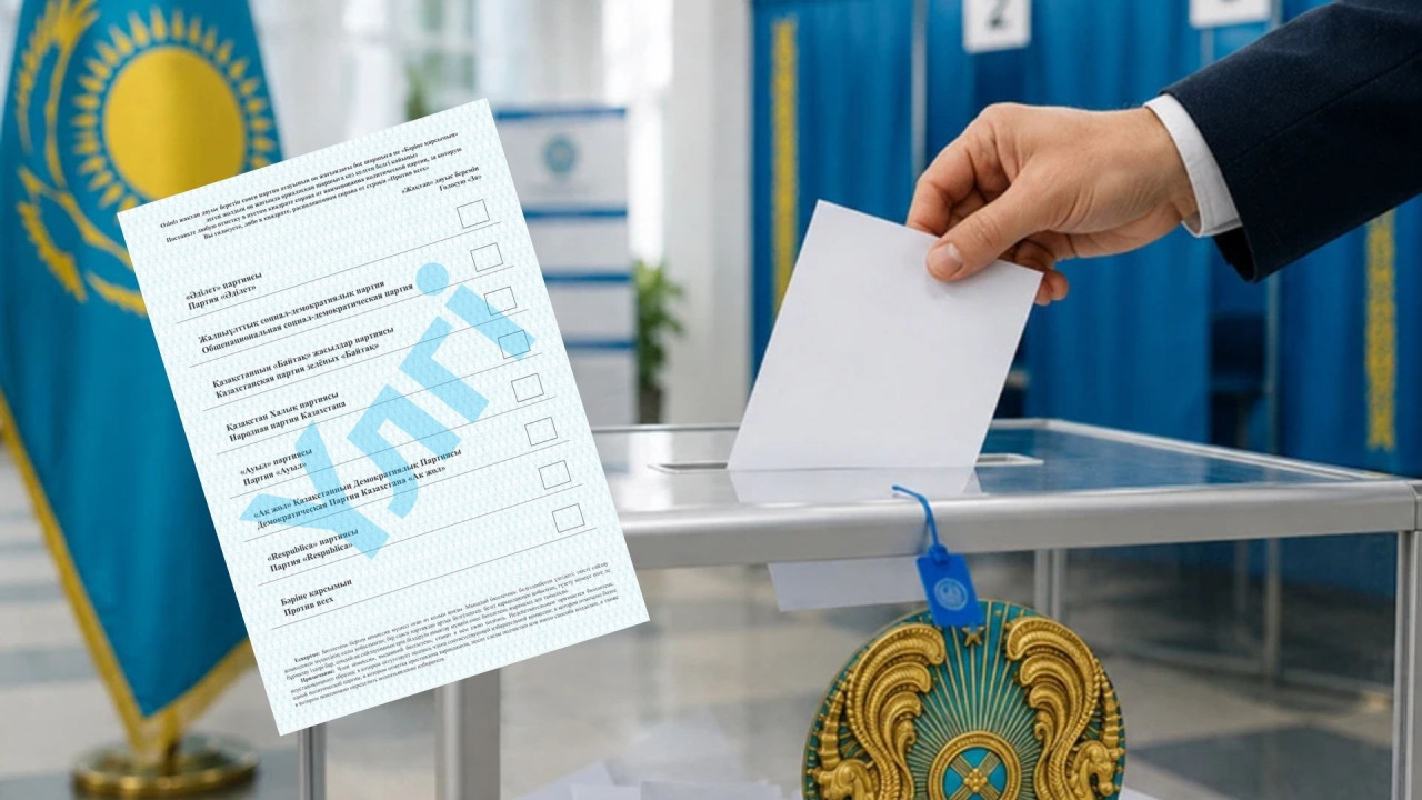 Алматыда толтырылған бюллетеньнің суретін жариялаған әйел жазаланды