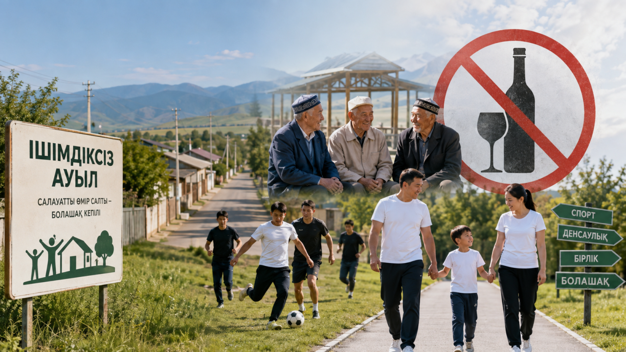 Арақты мүлде ұмытып, салауатты өмір сүретін ауылдар көбейіп жатыр