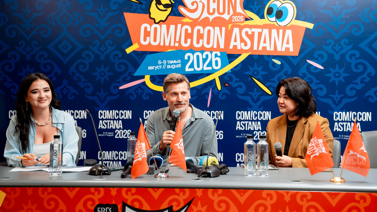 Comic Con Astana 2026: Николай Костер-Вальдау Қазақстанға тәнті болды