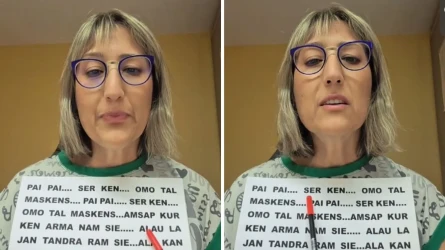 Испанская поклонница Димаша показала необычный способ учить песни на казахском языке