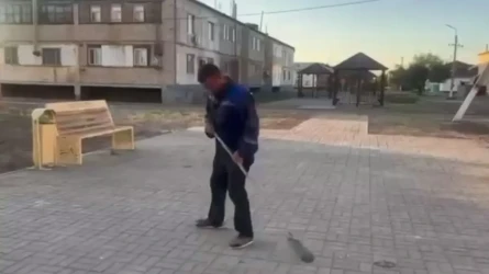 TikTok-та боғауыз сөз айтқан ер адам енді көше сыпырып жүр
