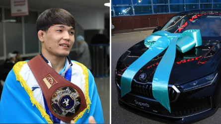 Ақтөбелік балуан әлем чемпионы атанып, сыйға автокөлік алды