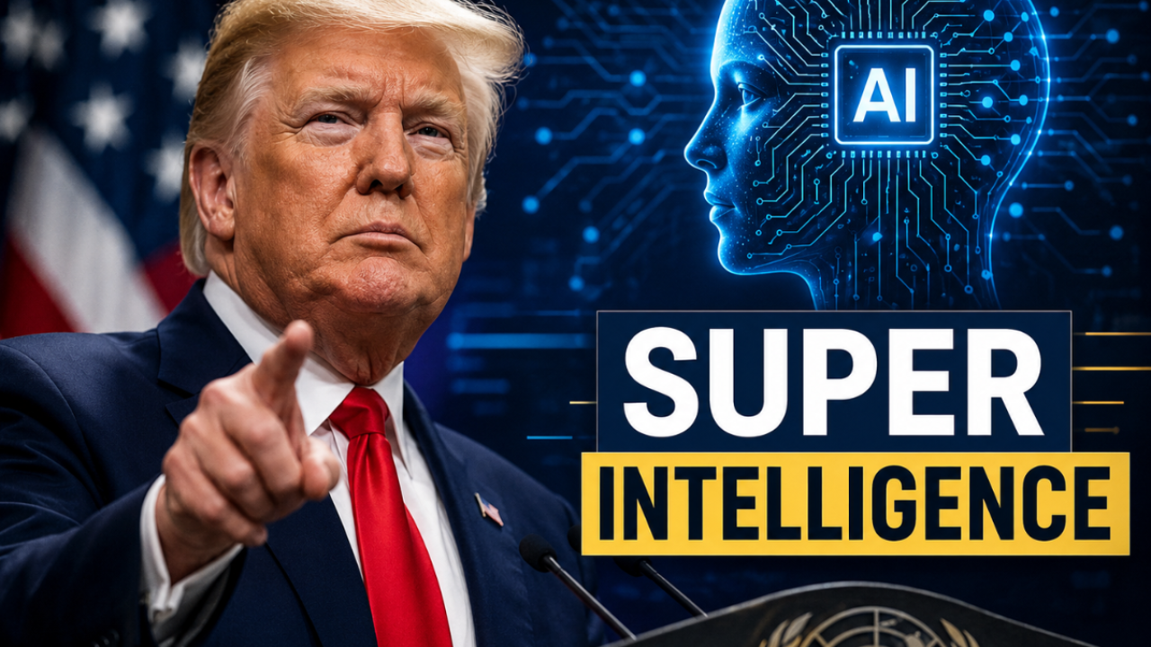 Трамп АҚШ-та жасанды интеллект атауын «суперинтеллект» деп өзгертті