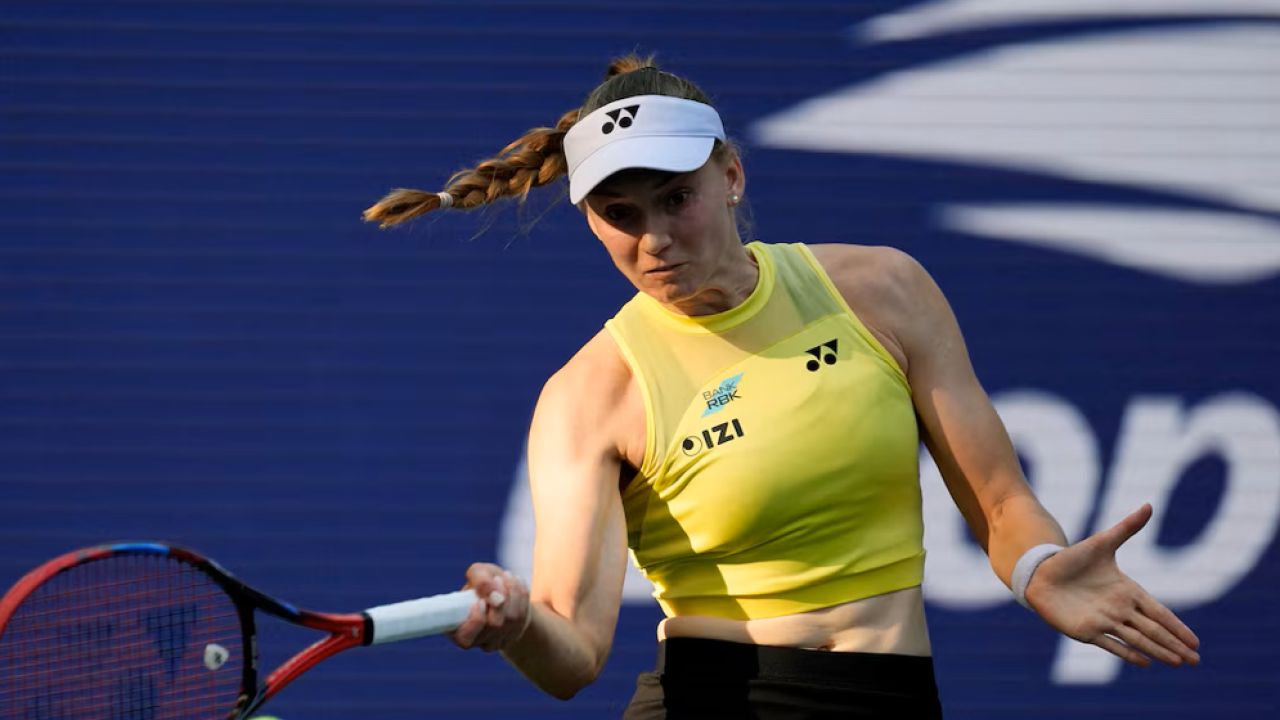 Елена Рыбакина US Open турнирінде алғаш рет ширек финалға шықты