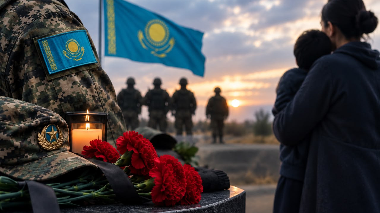 Члены Қазақстан Халық Кеңесі выделят материальную помощь семьям погибших военнослужащих