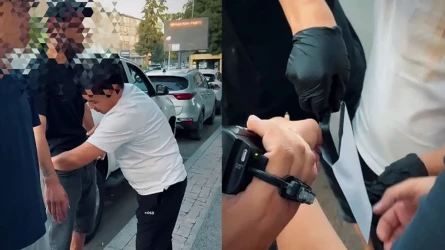 «Жалақысы жоғары жұмыс»: Шымкентте күмәнді жапсырмалар таратқан ер адам ұсталды