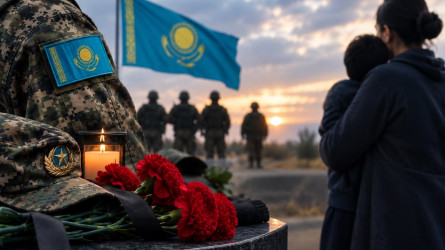 Члены Қазақстан Халық Кеңесі выделят материальную помощь семьям погибших военнослужащих