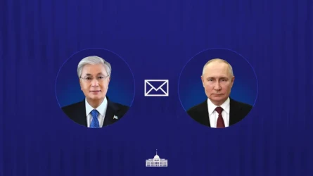 Токаев поздравил Путина с проведением выборов в Госдуму